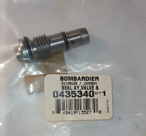 Omc brp 0435340 435340 manual release valve &amp; seal