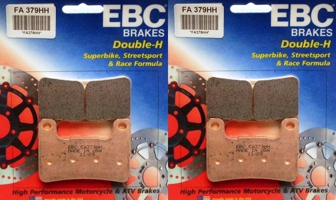 Ebc hh front + rear brake pads (3 sets)  2006-12 suzuki m109 blvd fa379 fa231hh 