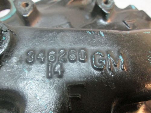 6269796 omc stringer chevy gm v8 2 bbl intake manifold 1979-85