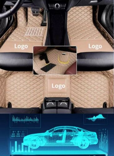 For toyota camry 2000-2024 car floor mats front &amp; rear luxury carpets waterproof