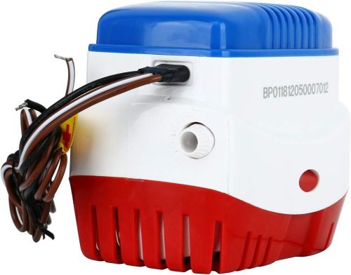 12v 1100gph  automatic submersible boat bilge water pump auto &amp; float switch