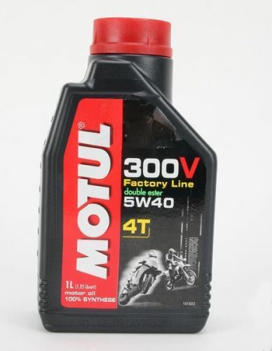 Motul 300v synthetic motor oil 104112 quarts (only)