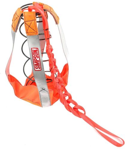 Simpson racing 42085s drag parachute pilot - standard - safety orange - each