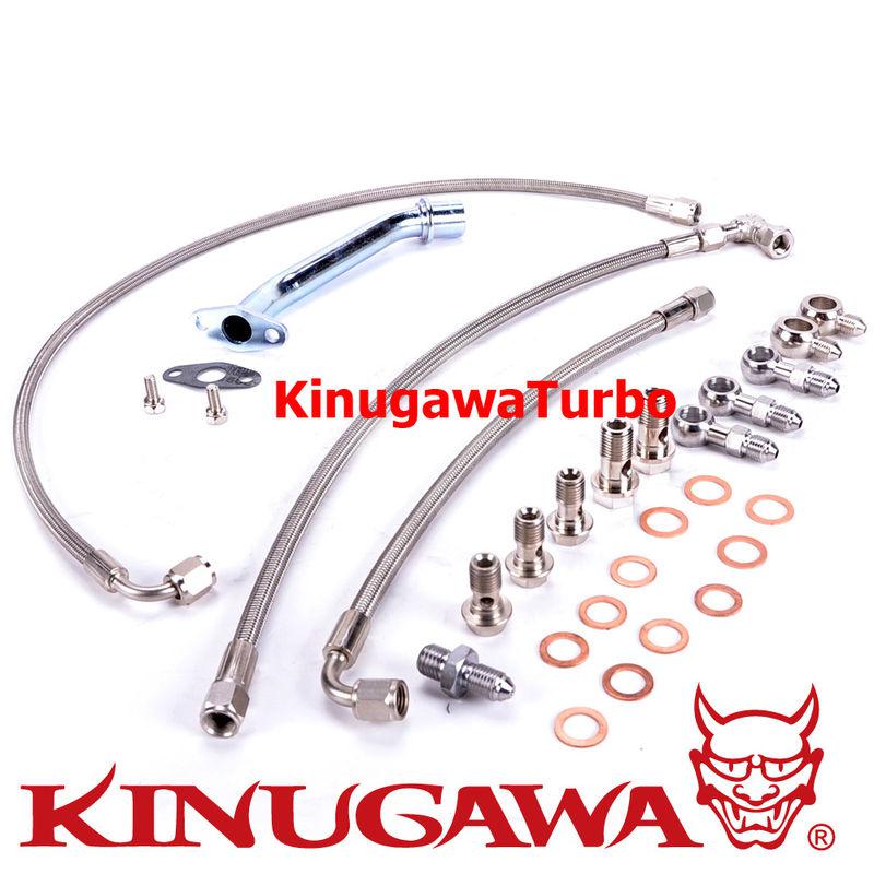 Turbo oil water line / install kit saab 9000 aero 2.3t td04hl-15t td04hl-15g 