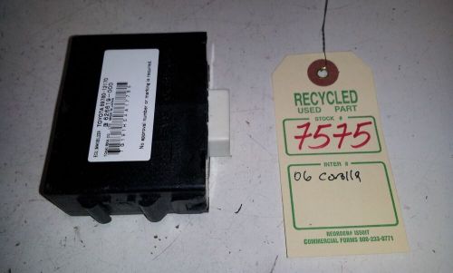 2006 toyota corolla immobilizer control module oem 89780-12170 #7575