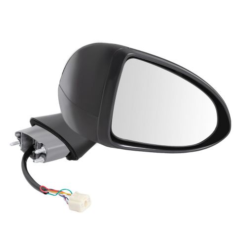 Right passenger side rearview mirror assembly black for 2020-2022 hyundai sonata