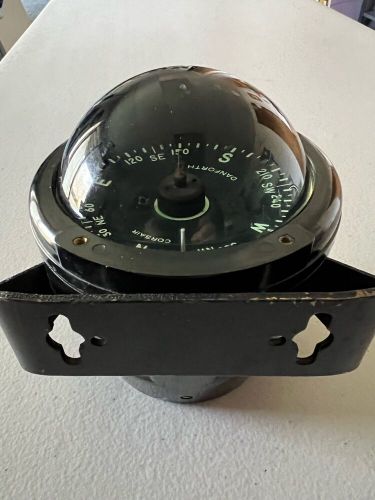 Vintage Danforth Corsair Compass with mounting bracket, very good condition, US $45.00, image 2