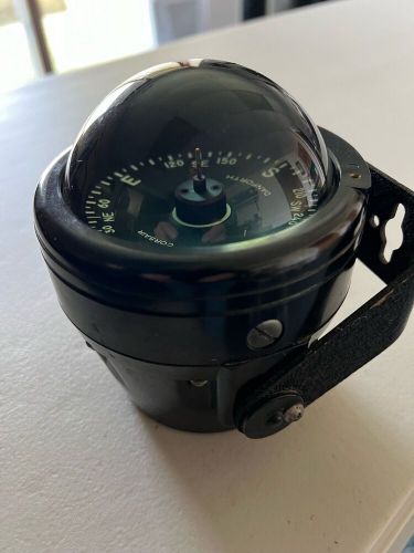 Vintage Danforth Corsair Compass with mounting bracket, very good condition, US $45.00, image 3