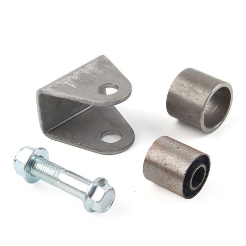 Swing arm support buffer sleeve w/ steel bushing hanging lugs for atv scooter