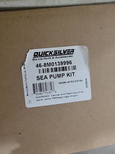 Mercruiser sea water pump assembly - p/n: 46- 8m0139996 - new/ oem