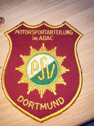 Plaques, patch motorcycle hat, dortmund, lahr black forest, high rhine, lendersb-