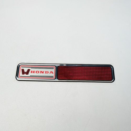 Vintage 80&#039;s 90&#039;s automotive safety trim emblem decal for honda fits all model