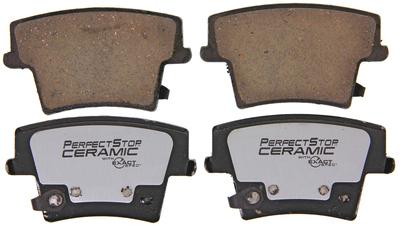 Perfect stop ceramic pc1057b brake pad or shoe, rear