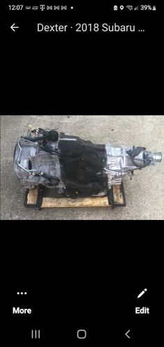 2018 subaru wrx cvt transmission 57k