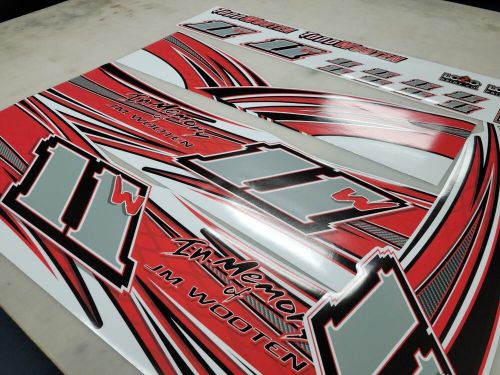 Go kart racing wraps, graphics, decals, stickers, numbers, logos, pacer