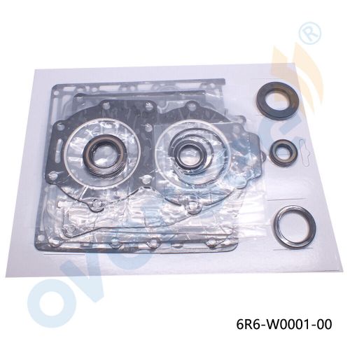 6r6-w0001-00 powerhead gasket kit for yamaha outboard motor c40 40hp 2cyl