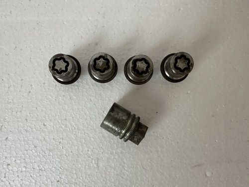 Ford fiesta focus mondeo locking wheel nuts genuine ford part