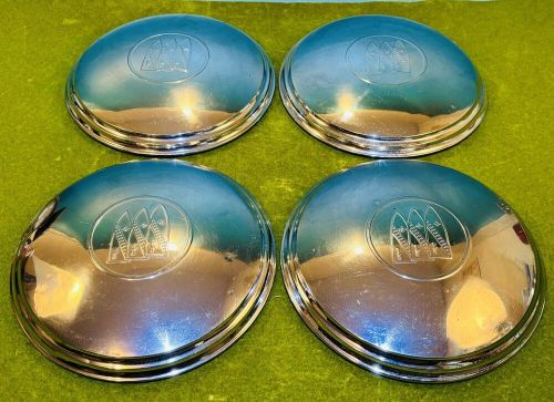 1955-1963 buick special super roadmaster dog dish hubcaps (4)