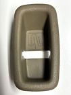 2007 - 2009 acura mdx - 2nd row car seat anchor cover caps x 3 - beige