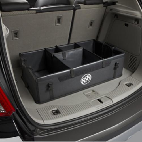 Cargo trunk organizer w/ shield logo for buick encore/lacrosse/enclave 22854120