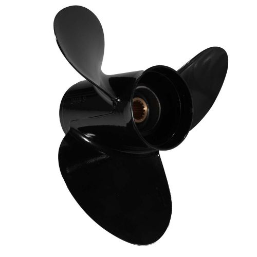 Boat 12 3/4 x 21 aluminum outboard propeller for suzuki 50-140hp 15 tooth,rh