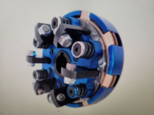 Go kart racing viper unassembled 2 disk clutch kit blue drum disc