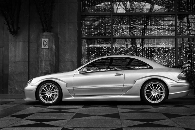 Mercedes clk dtm hd poster super car b&w print multiple sizes available