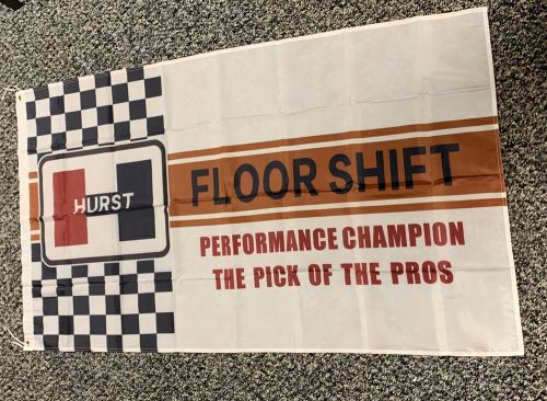 Hurst floor shift performance champion flag