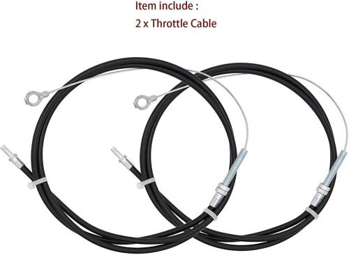 Throttle cable for manco go cart go kart,71 inches long clutch cable 63in out...