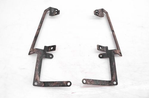 08 kawasaki teryx 750 4x4 rear mud guard left &amp; right brackets mounts krf750