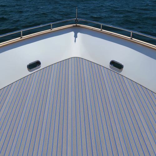 Marine eva foam decking mat boat yacht flooring faux teak carpet sheet 240*60cm