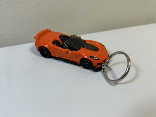 Hot wheels 2019 chevy corvette c7 custom keychain