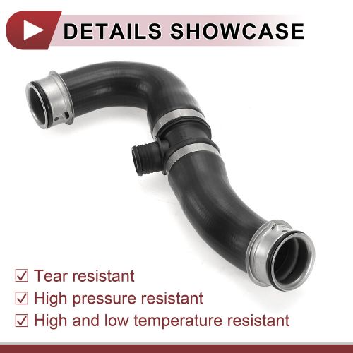 Radiator coolant hose for mercedes c-class e-class no.a2045012682 rubber black