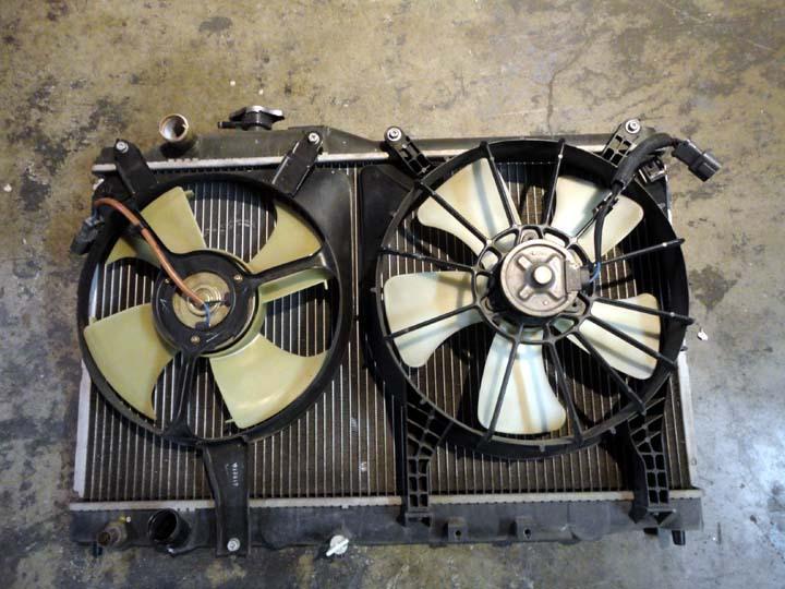 Honda s2000 oem radiator and fans