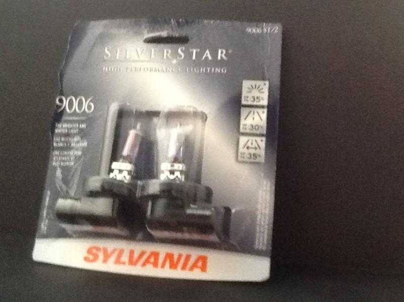 Brand new sylvania silverstar high preformance headlights 9006 st/2