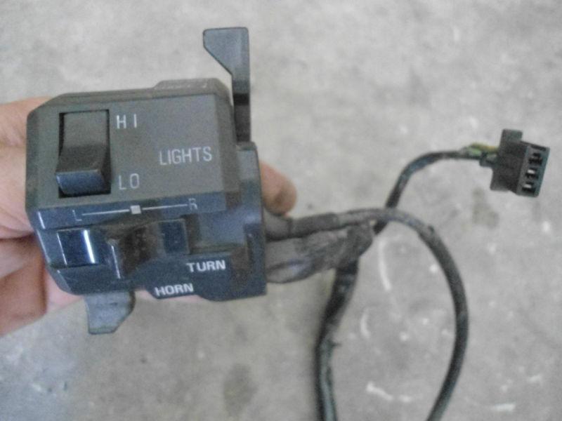 1987 kawasaki ninja zx750 zx 750 left control light signal switch choke lever