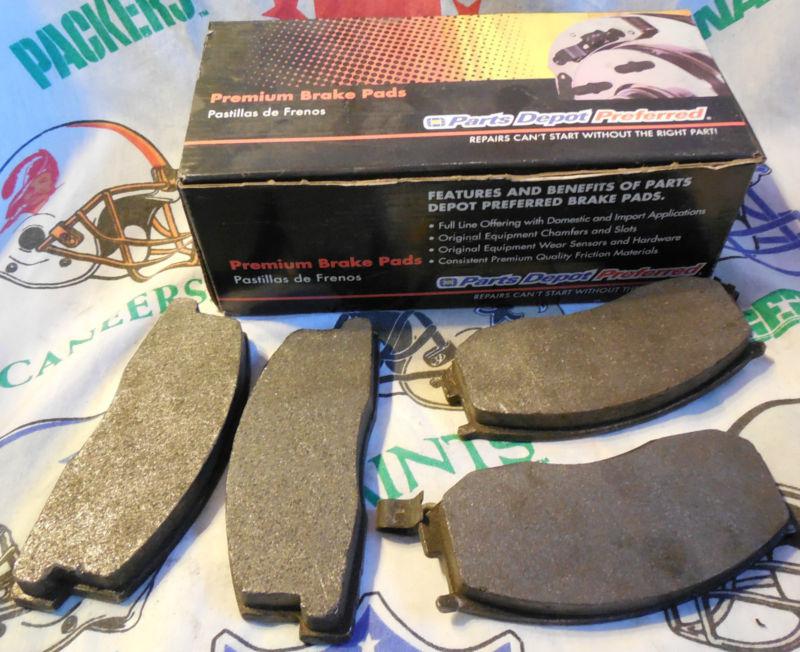 Oem,parts depot,premium,brake,pads,mkd266 front