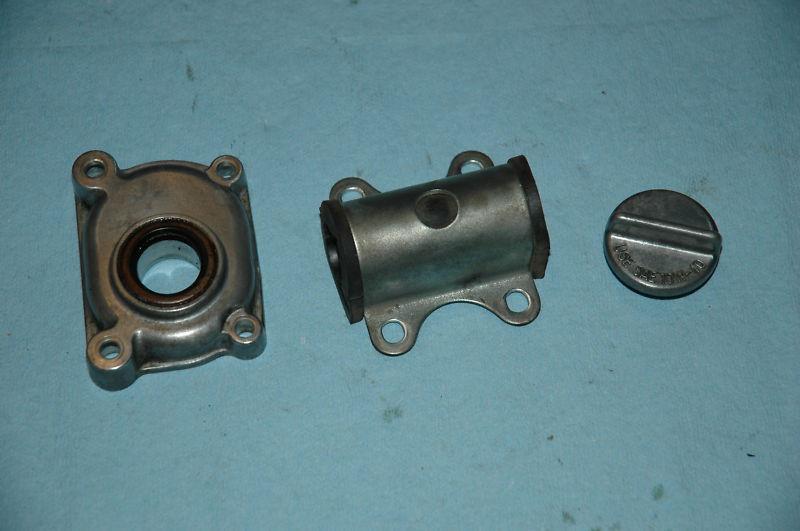 Dragbike kz z1 73-80 fender holder, oil fill cap, kicker cover vintage kawasaki