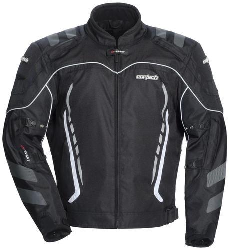 New cortech gx sport series-3 adult textile jacket, black/black, 3xl/xxxl-tall