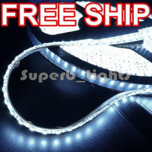 5m waterproof 3528 smd white 300 led strip lights lamp