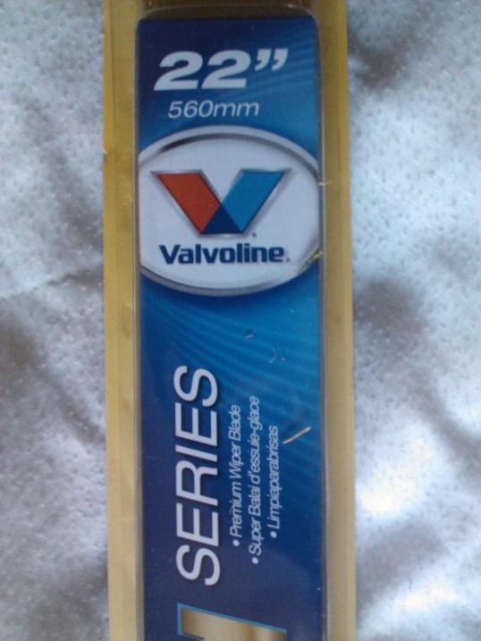 Buy LOT OF 5 WIPERS Valvoline Gold Series Wiper Blade, 22" IN, 5 PCS 5