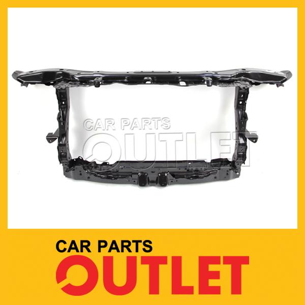 2009 2010 honda fit radiator support core assembly primered steel panel wo latch