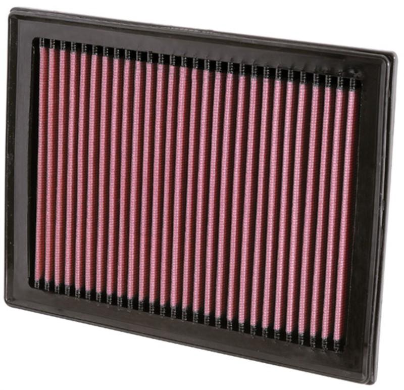 K&n filters 33-2409 - air filter; panel; h-1 in.; l-8 813 in.; w-6 5/8 in.