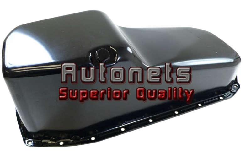 Chevy 1980-85 sbc 283-305-327-350-400 painted black oil pan stock street hot rod