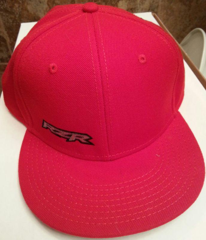 Polaris rzr xp 900,1000,ranger.red hat. one size. new! otto snap back, flat bill