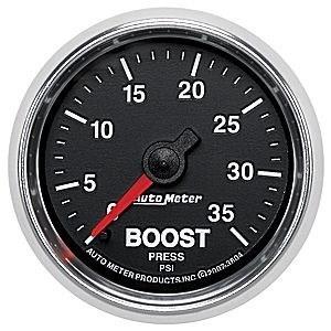 Autometer 2-1/16in. boost; 0-35 psi; mech; gs