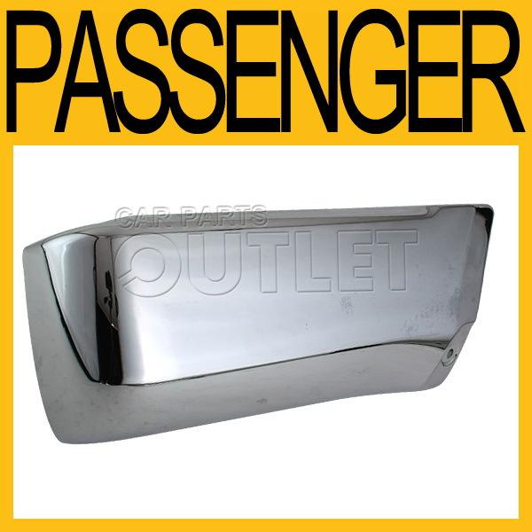 4runner rear bumper end extension passenger side chrome