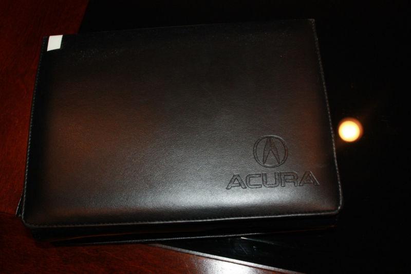 2006 acura tl owner's manual set w/navigation