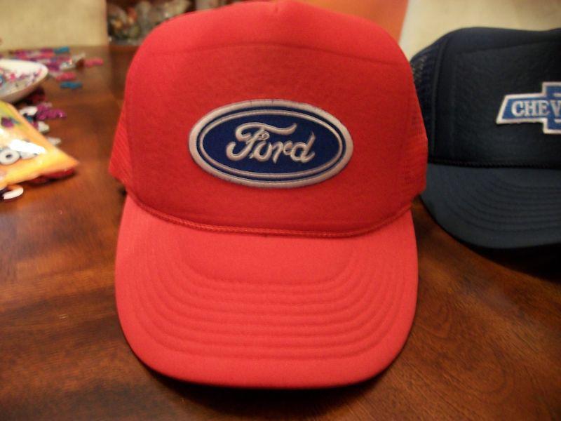 Ford red hat for all ford lovers no reserve