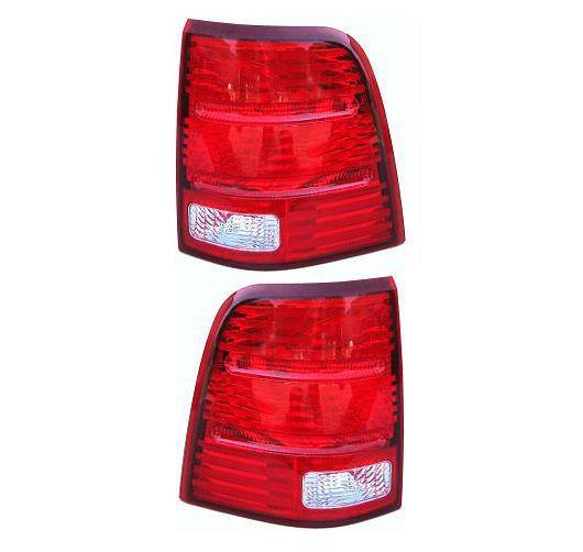 02-05 explorer rear brake taillight taillamp light lamp left & right pair set